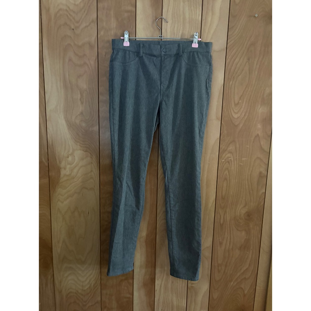 Uniqlo Heattech Ultra Stretch Leggings Pants Gray Womens L